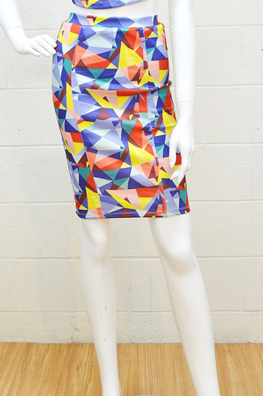 Geometric Skirt