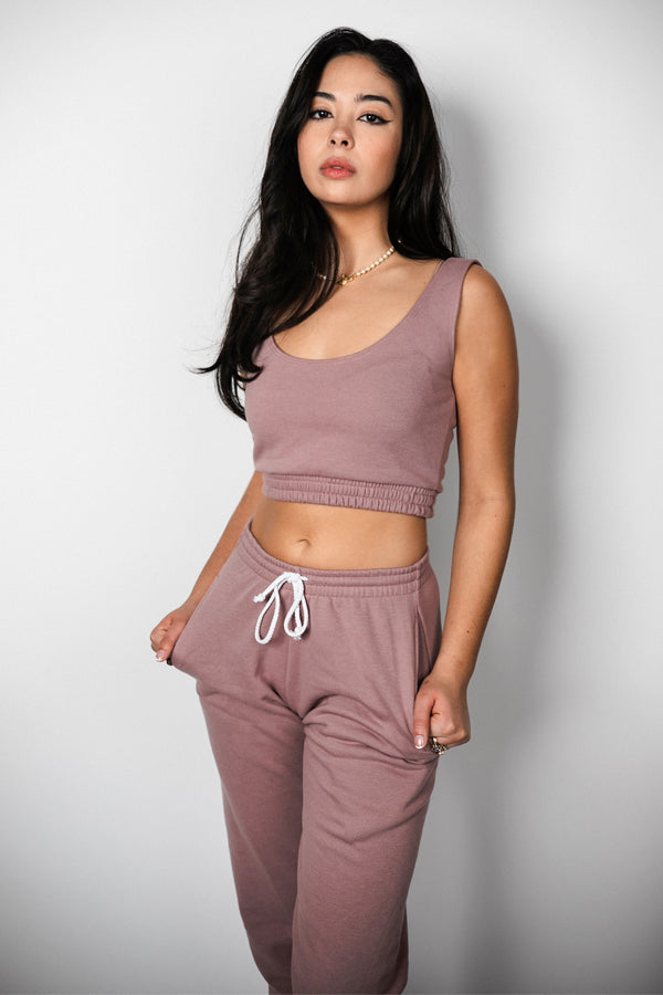 Tank top best sale sweatpants set